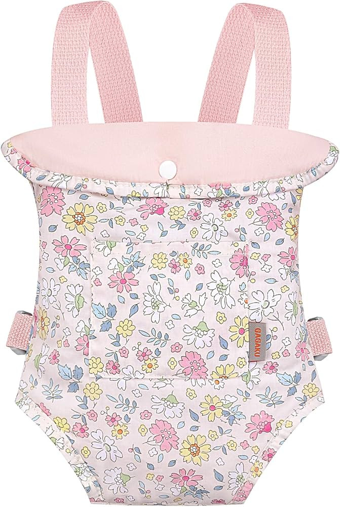 GAGAKU Baby Doll Carrier Reborn Baby Doll Accessories Toys Doll Baby Carrier Backpack Set Baby Al... | Amazon (US)