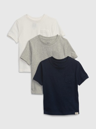Toddler 100% Organic Cotton Mix and Match T-Shirt (3-Pack) | Gap (US)