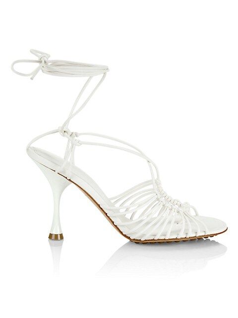 Dot Leather Strappy Sandals | Saks Fifth Avenue