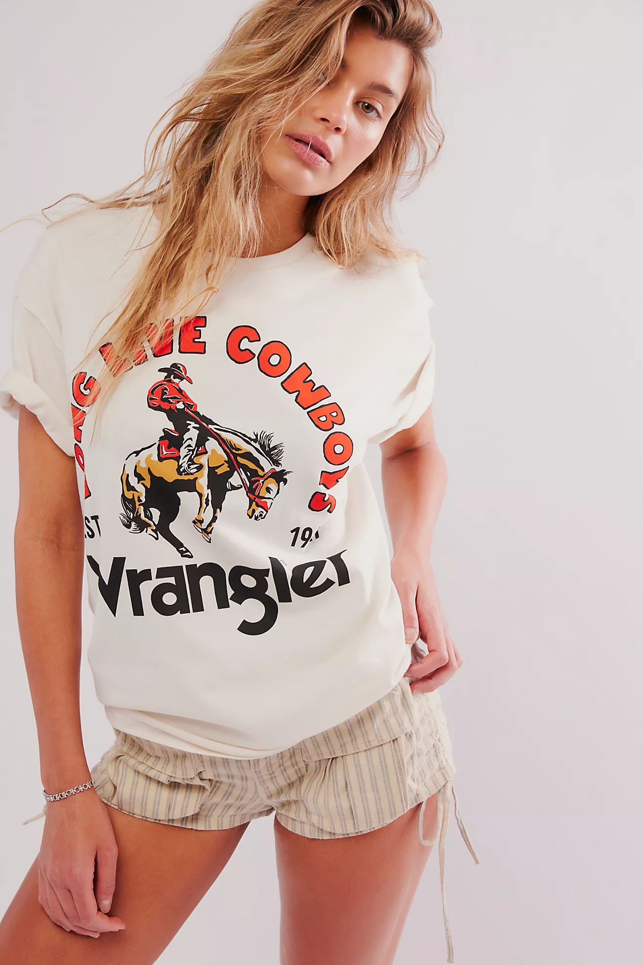 Cowboys Wrangler Tee | Free People (Global - UK&FR Excluded)
