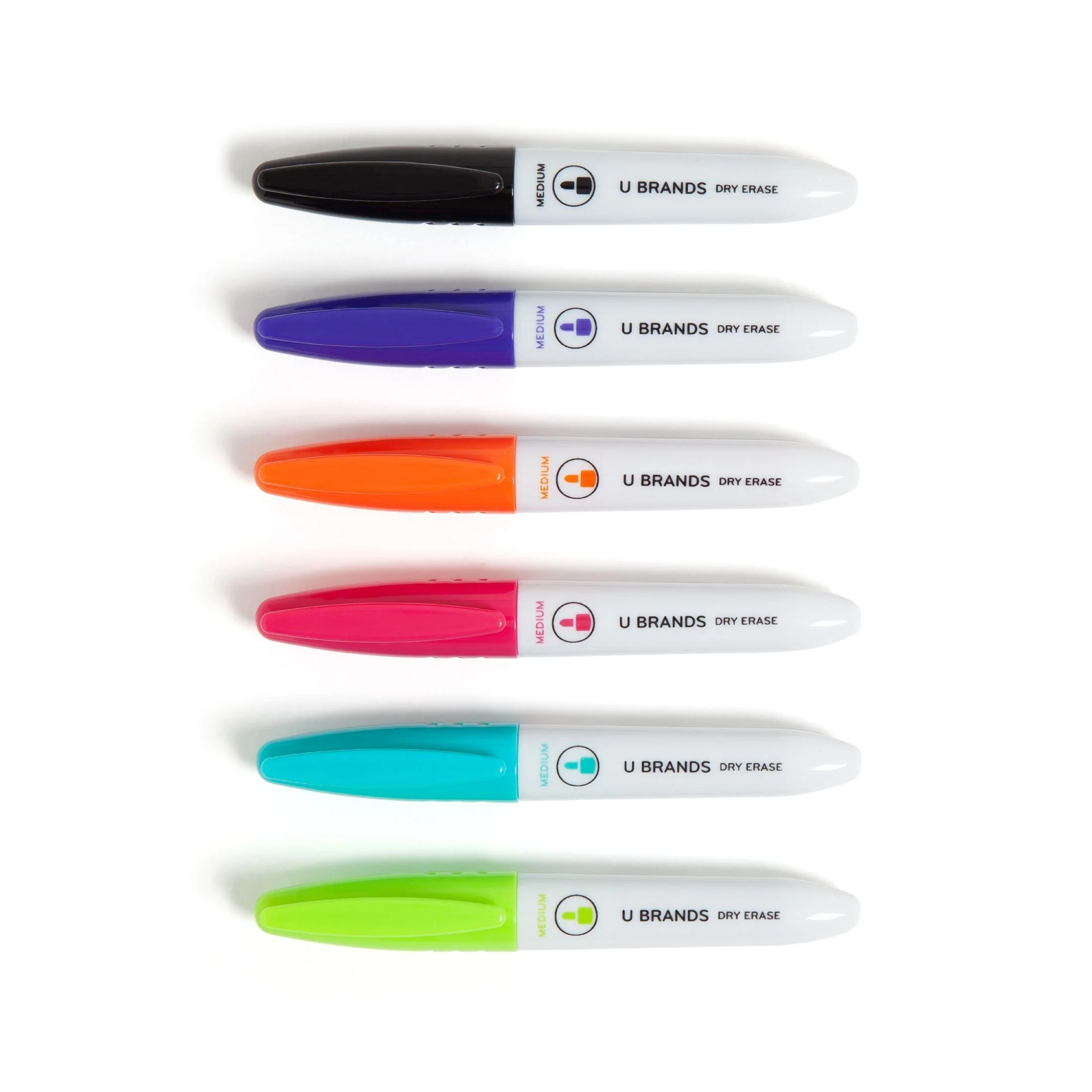 U Brands Mini Dry Erase Markers, 6 Count, Assorted Colors | Walmart (US)
