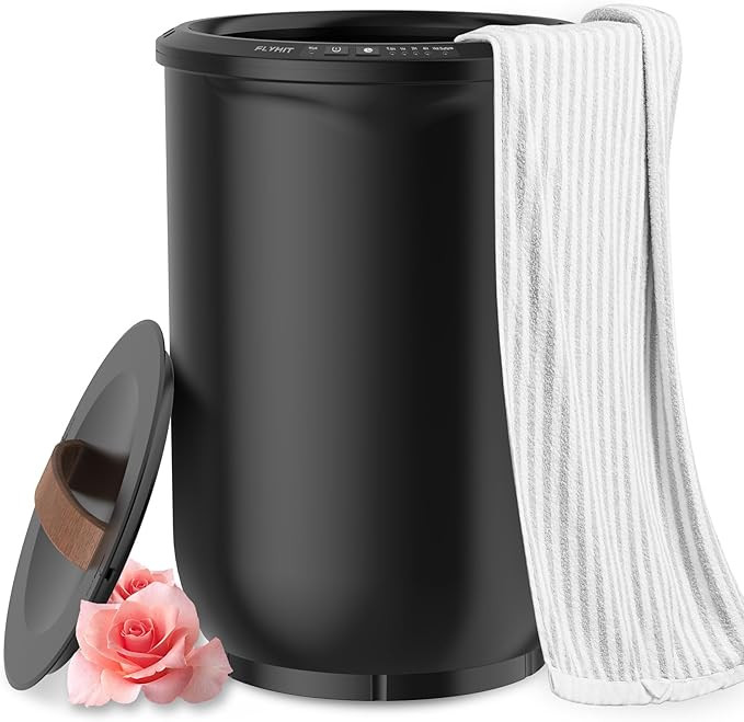 Luxury Bucket Style Towel Warmers, Large Towel Warmers, Auto Shut Off, Fits Up to Two 40"X70" Ove... | Amazon (US)