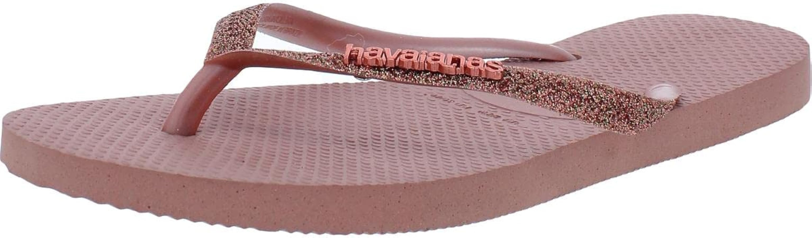 Havaianas Girl's Slim Glitter (Toddler/Little Kid/Big Kid) | Amazon (US)