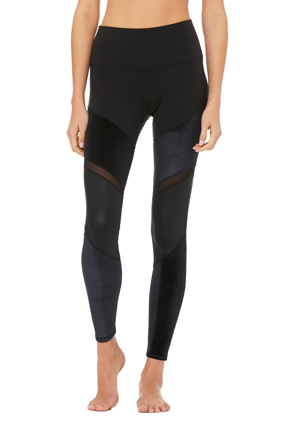 Alo Yoga High-Waist Luxe Sheila Legging - Black - Size XXS - Signature Alosoft fabric | Alo Yoga (US)