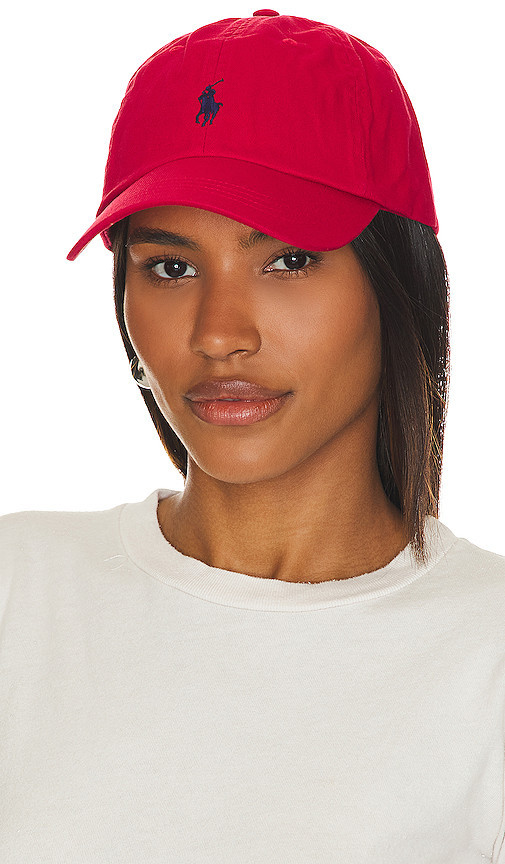 Polo Ralph Lauren Chino Cap in RL 2000 Red in Red. | Revolve Clothing (Global)