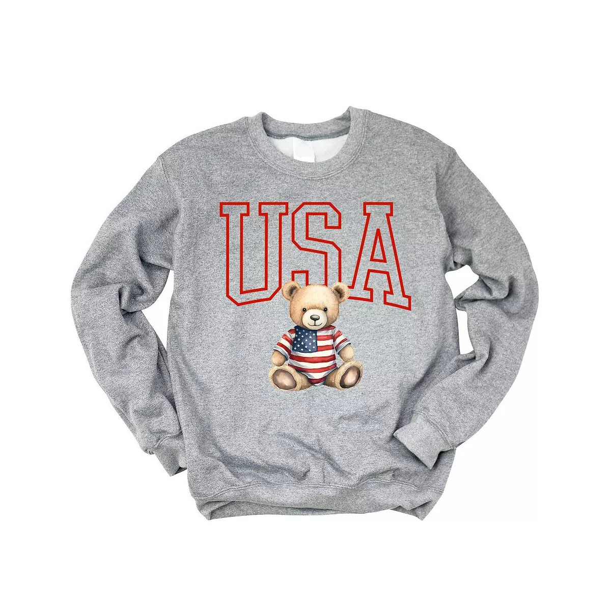 Simply Sage Market Women's Graphic Sweatshirt USA Bear | Target