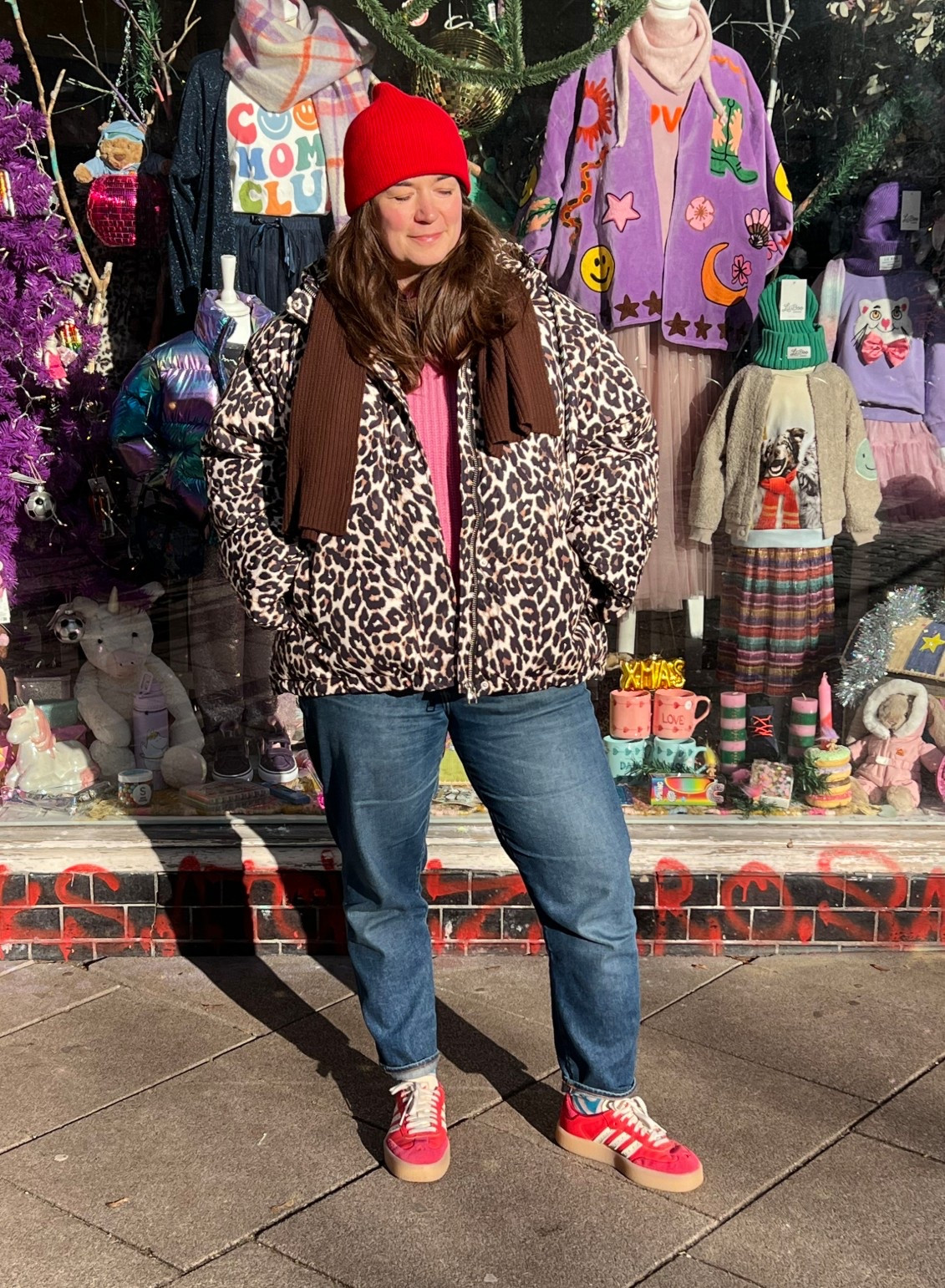 Eiskalter Tag in Hamburg - mit roten Wangen und Leo-Jacke. #pufferjacke #lollyslaundry #fairfashion 

#LTKwinter #LTKdeutschland #LTKautumn