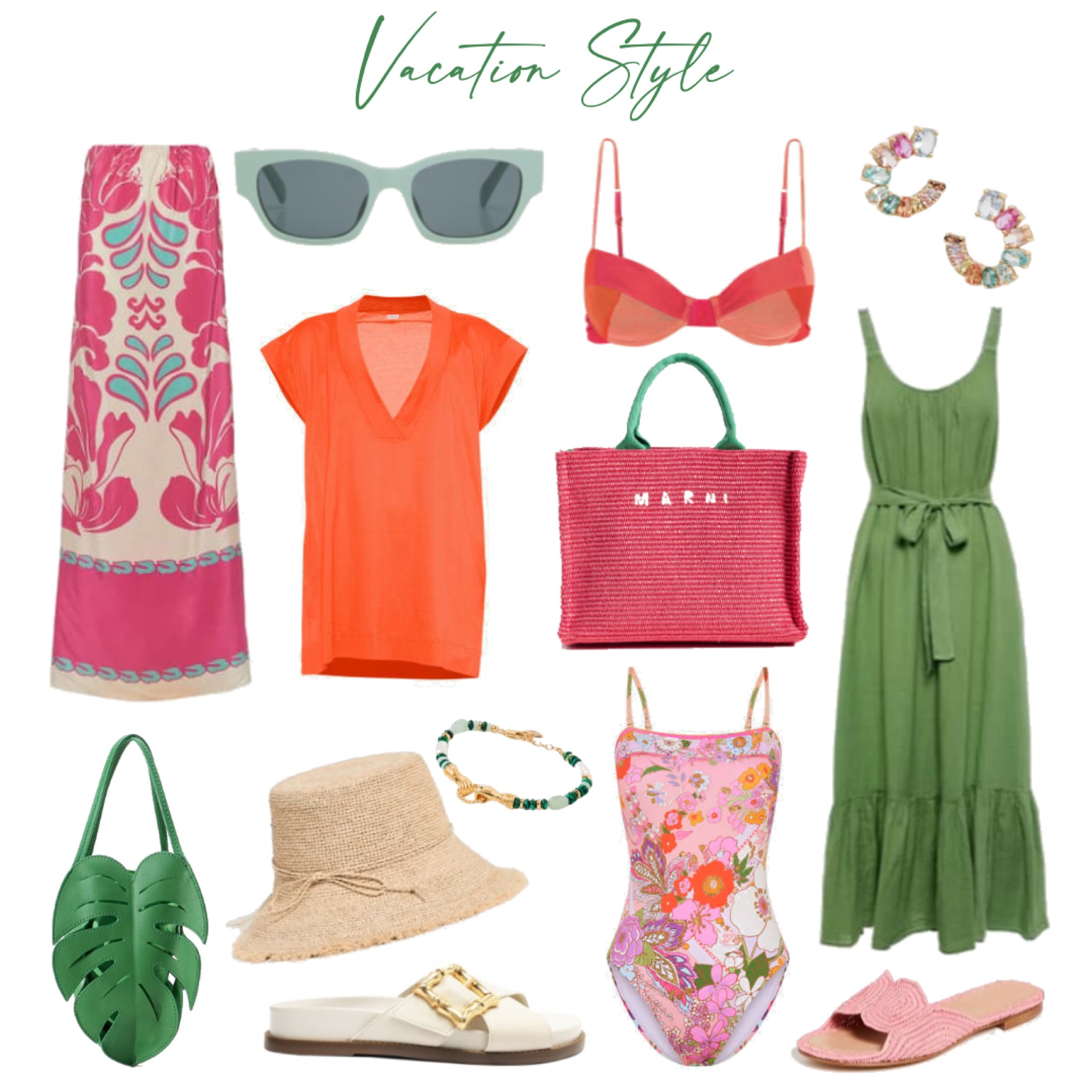 Vacation mode activated! Can't get enough of this pink strapless maxi dress and floral swimsuit. #VacayReady #SummerStyle #PinkPerfection #BeachBabe #SummerEssentials #FashionFinds #VacationOutfit



#LTKstyletip #LTKshoecrush #LTKswim