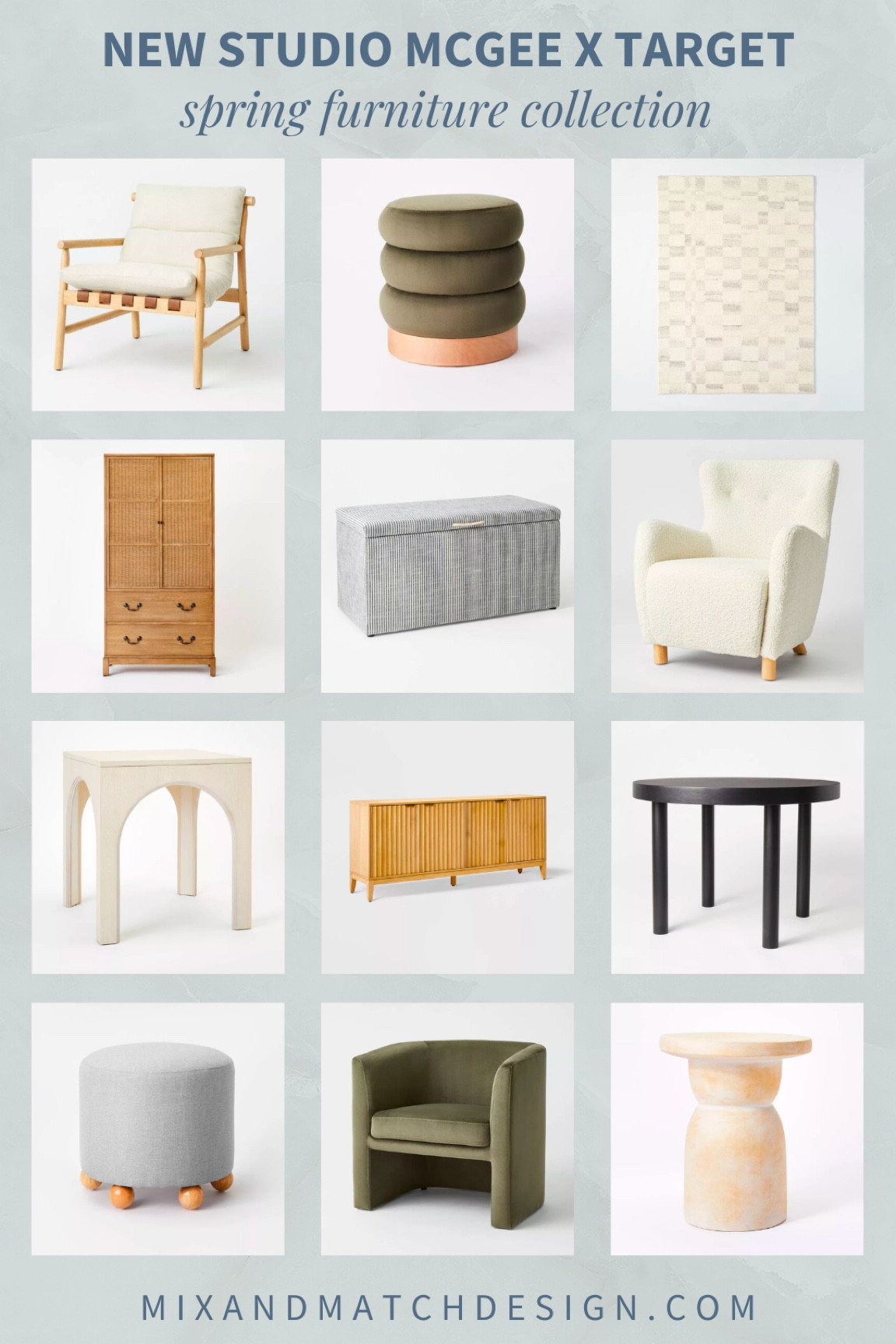 The spring 2023 Studio McGee x Target is out today and it’s a good one! There were so many good pieces of furniture and decor that I split it into two roundups. Furniture is here and decor is in the other!

Have you browsed this coastal modern meets traditional collection yet? What are your favorites? Grab ‘em quickly - the collections tend to sell fast! 



#LTKhome