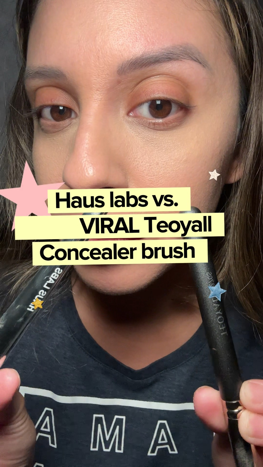 Match up 🥊 did we just find a dupe!? 
Always real skin , no filters for real results
#hauslabs #teoyall #dupe

#LTKBeauty