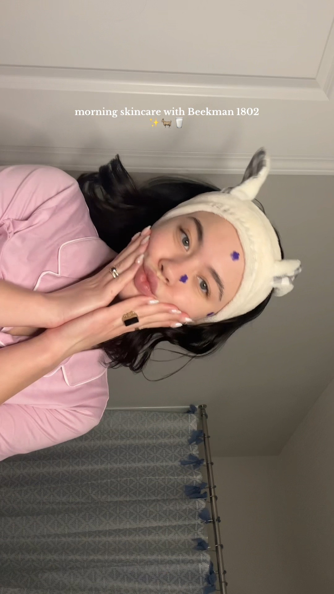 My morning skincare routine — cleanse, tone, moisturize with Beekman 1802! Use code: MadelynK20 for 20% off 🐐🥛✨

#LTKBeauty #LTKWatchNow #LTKMostLoved