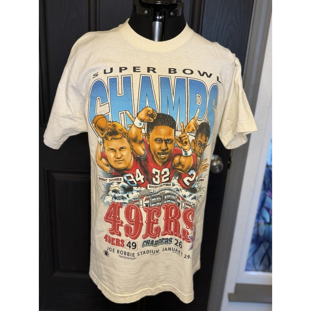 VTG  1995 Shirt Xplosion San Francisco 49ers Super Bowl Shirt Signed By 7 NFL  L | Poshmark