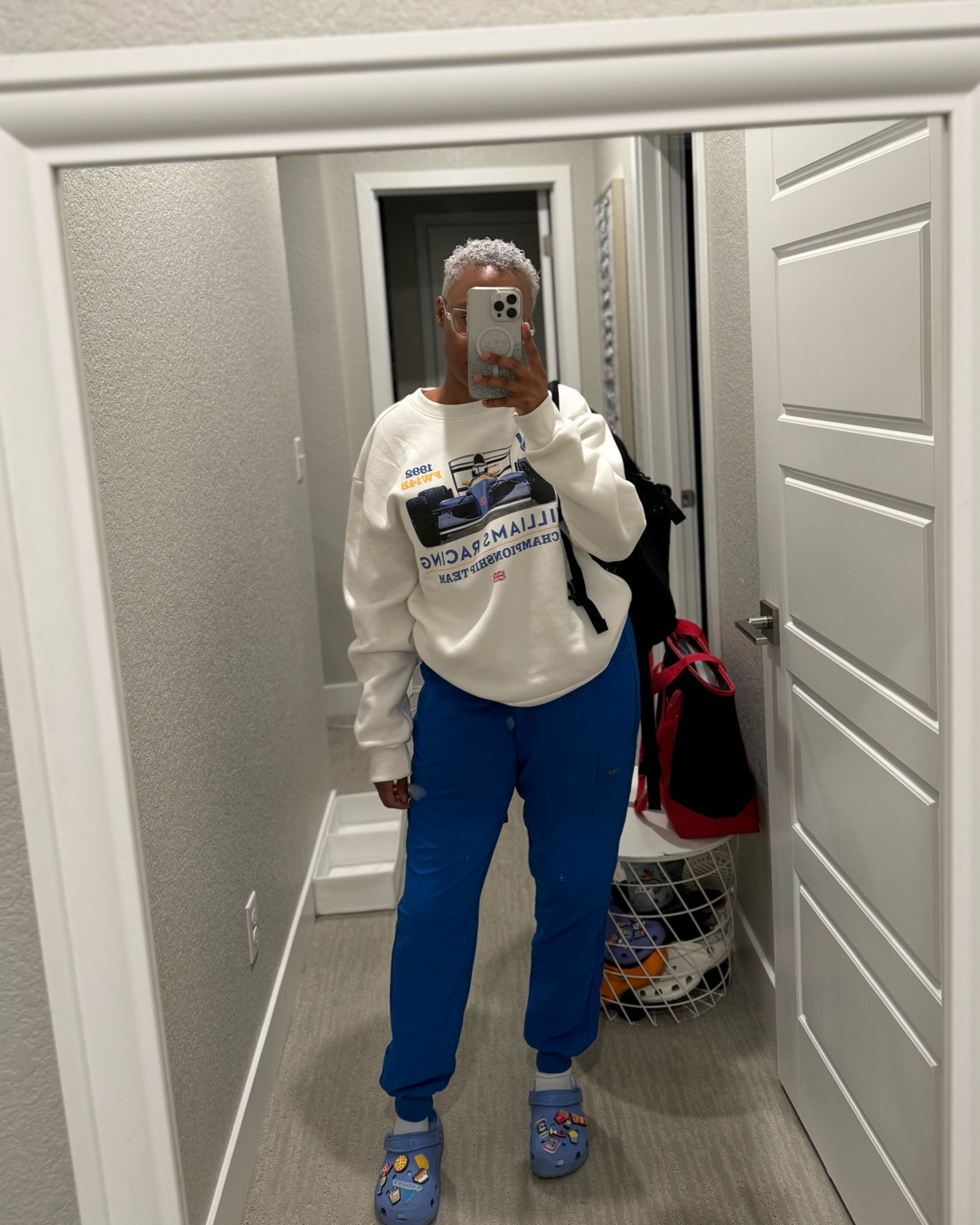 Nursing student and a CNA 

#nursingstudent #scrubs 

#LTKworkwear #LTKU #LTKsalealert