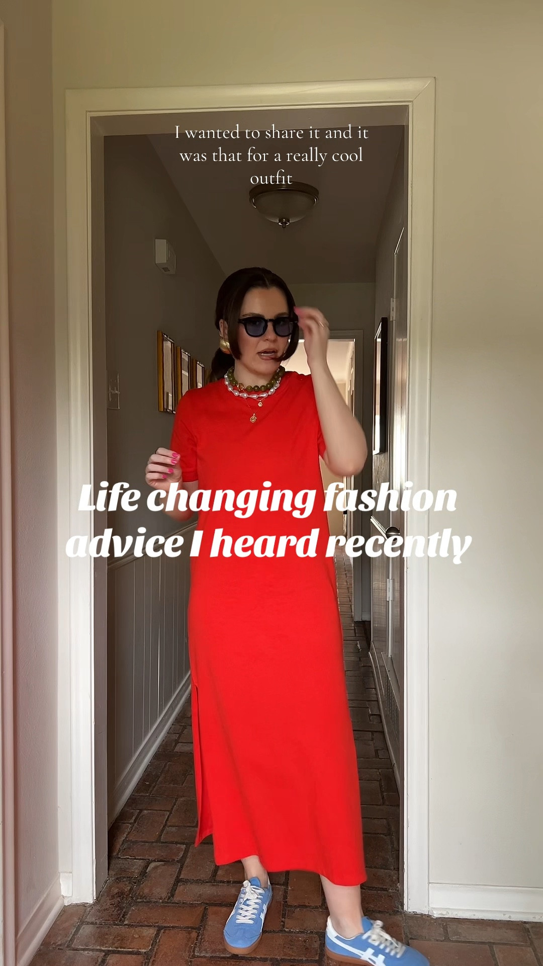 Love styling this long tshirt dress from sezane! The coral color is so fun. Wearing this on the plane tomorrow for a comfy chic airport outfit 

#LTKStyleTip #LTKShoeCrush #LTKFindsUnder100