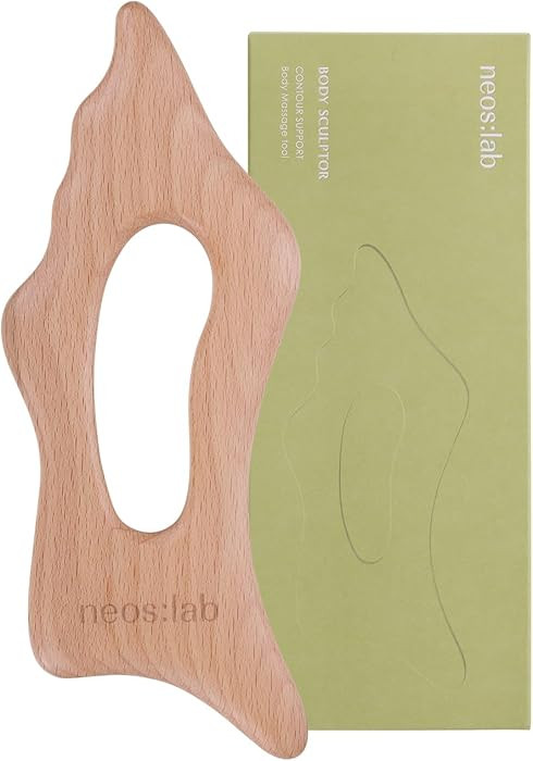 Body Sculptor - Beech Wood Massage Tool, Portable & Lightweight Scraping Tools, Wood Gua Sha, Rel... | Amazon (US)