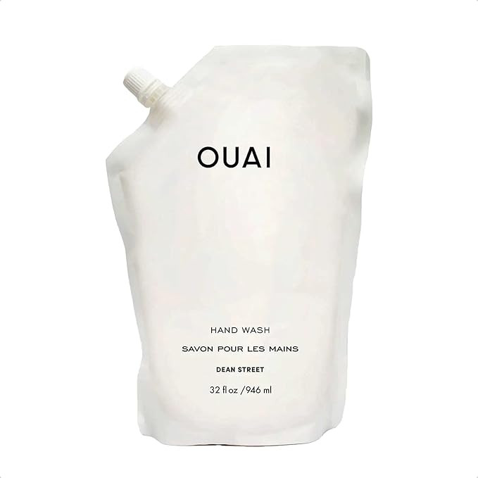 OUAI Hand Wash Refill Pouch. A Cushiony and Gently Exfoliating Hand Wash that Cleanses Away Dirt ... | Amazon (US)