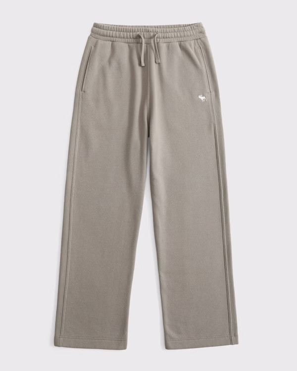 boys essential icon baggy open-hem sweatpants | boys | Abercrombie.com | Abercrombie & Fitch (US)