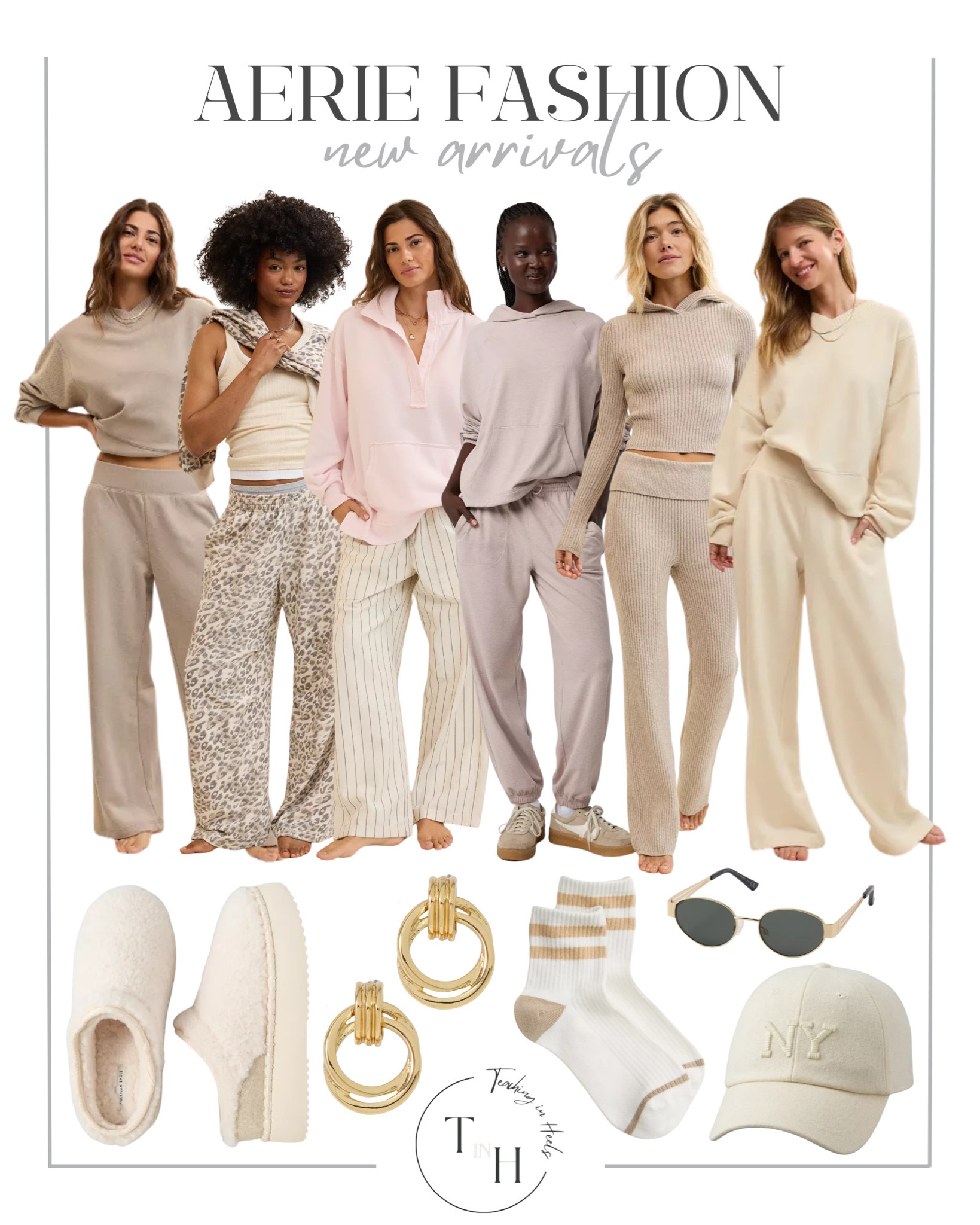 Aerie new arrivals 

Oversized sweaters
Chunky knit cardigans
Wool coats
Puffer jackets
Leather leggings
Wide-leg pants
Knit scarves
Ankle boots
Tall boots

#LTKSeasonal #LTKSaleAlert #LTKHoliday