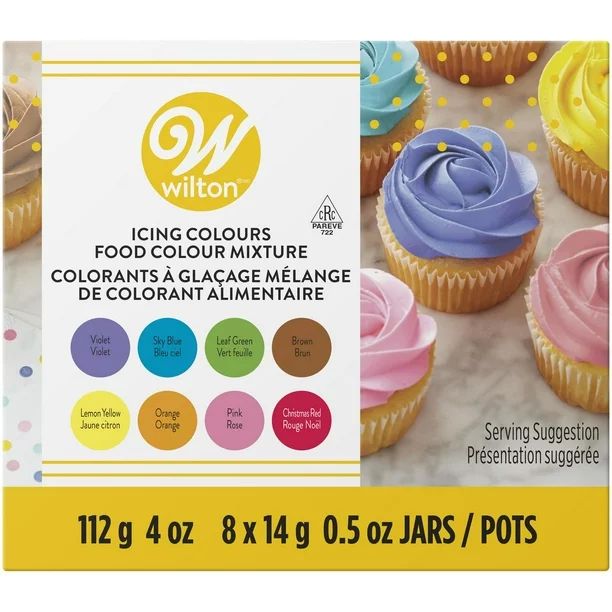 Wilton Icing Colours Set, Icing Colours, 8-Pack | Walmart (CA)