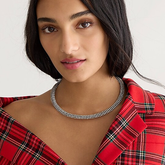 Crystal collar necklace | J. Crew US