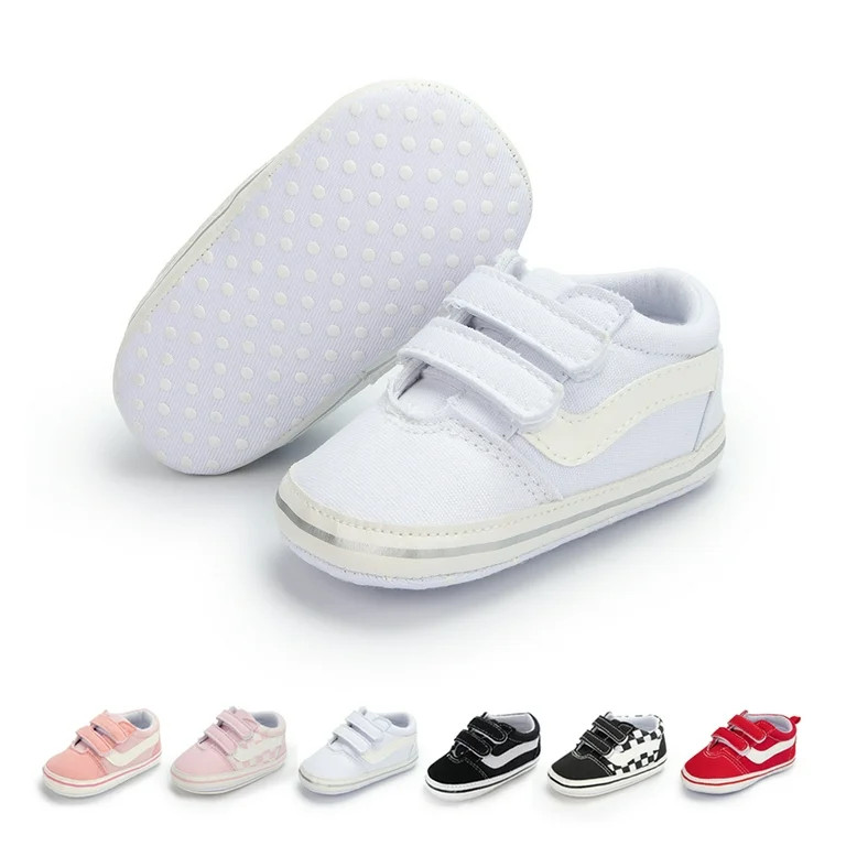HsdsBebe Baby Girls Boys Canvas Shoes Infant Soft Sole Casual Sneakers for First Walkers 0-18 Mon... | Walmart (US)
