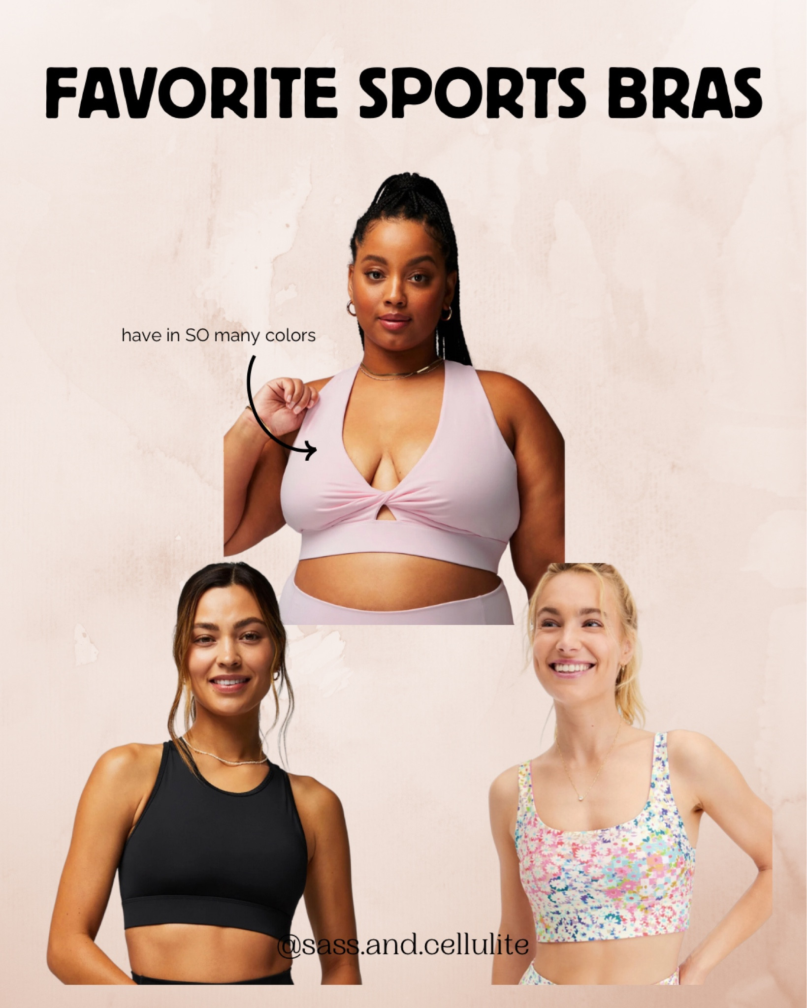Sports bras I live in 90% of the time as a 38DDD 

#LTKPlusSize #LTKFitness #LTKActive