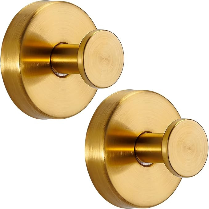Suction Cup Hooks for Shower No-Drill Bathroom Hooks for Towels, Robes, Loofah Mountable on Bathr... | Amazon (US)