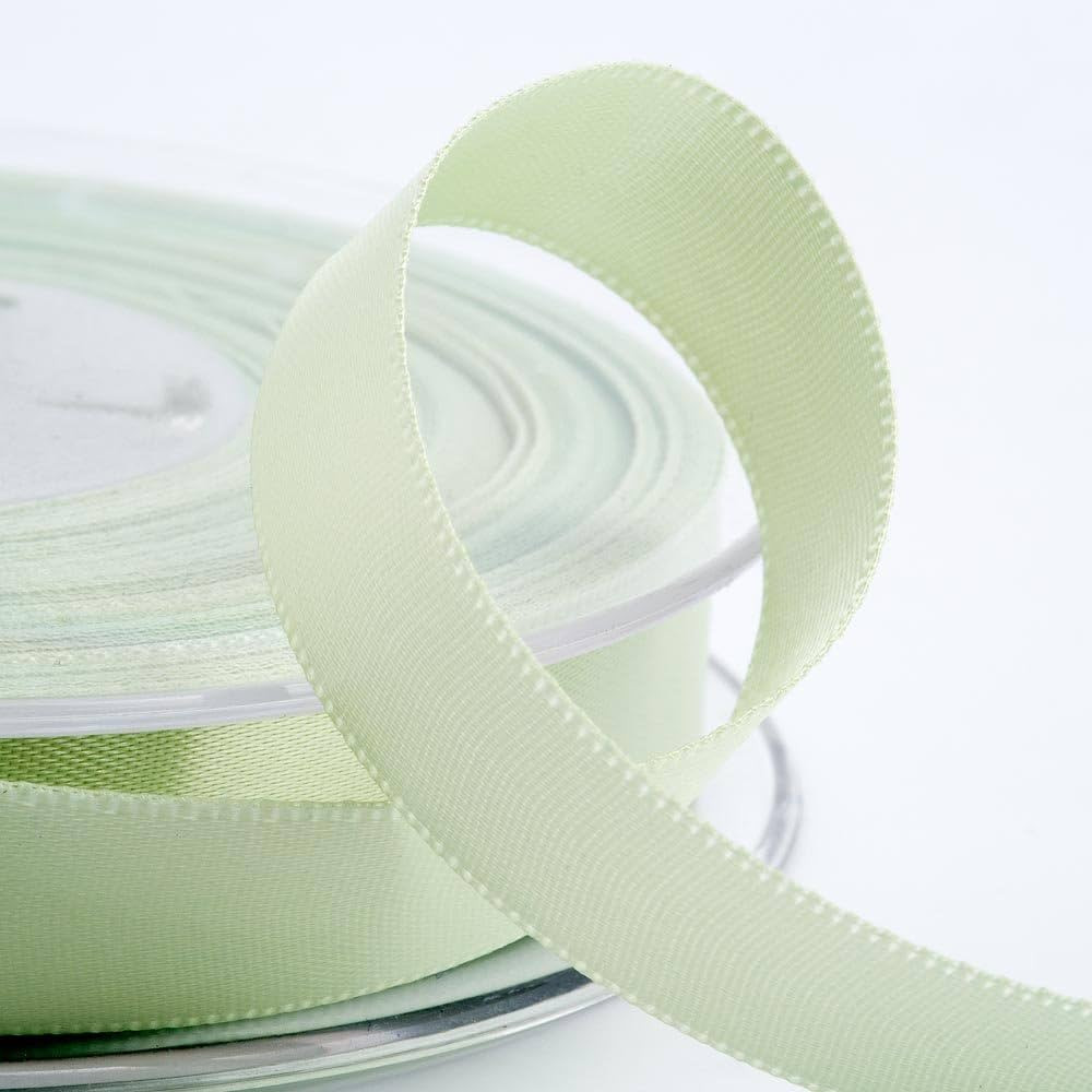 Italian Options Satin Ribbon, 10mm Wide x 25 Metre Roll, Light Green | Amazon (UK)