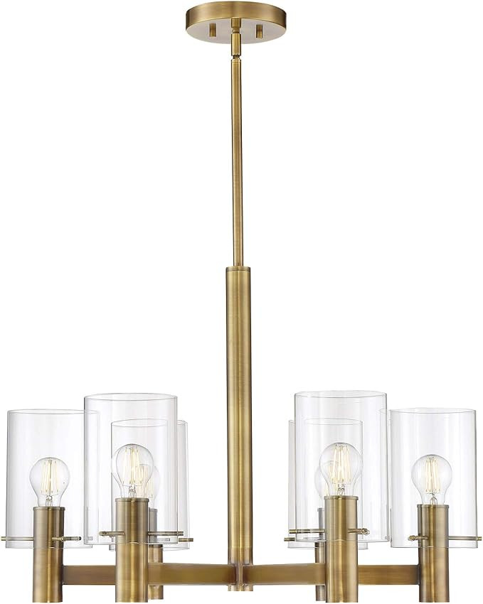 Park Harbor PHPL3046AGBR Park Harbor PHPL3046 Andreo 6 Light 28" Wide Ring Chandelier | Amazon (US)