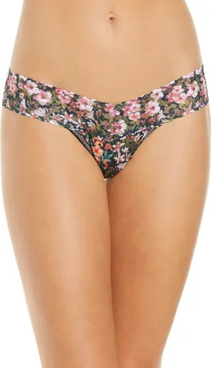 Print Low Rise Thong | Nordstrom