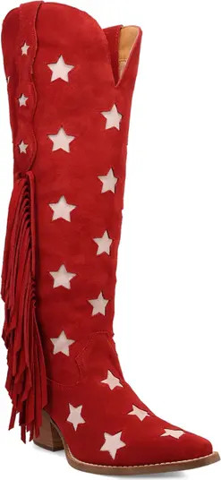 Dingo Super Star Knee High Western Boot (Women) | Nordstrom | Nordstrom