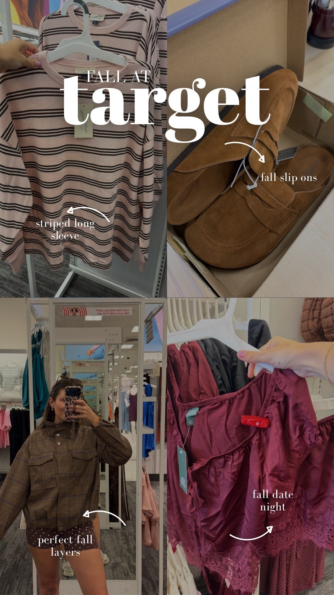 Fall outfit finds at Target! Fall outfits from Target! 

Fall outfits, fall ootd, target fall, target fall fashion, target ootd, affordable fashion, mom style, mom ootd, fall style

#LTKootd #LTKSeasonal
