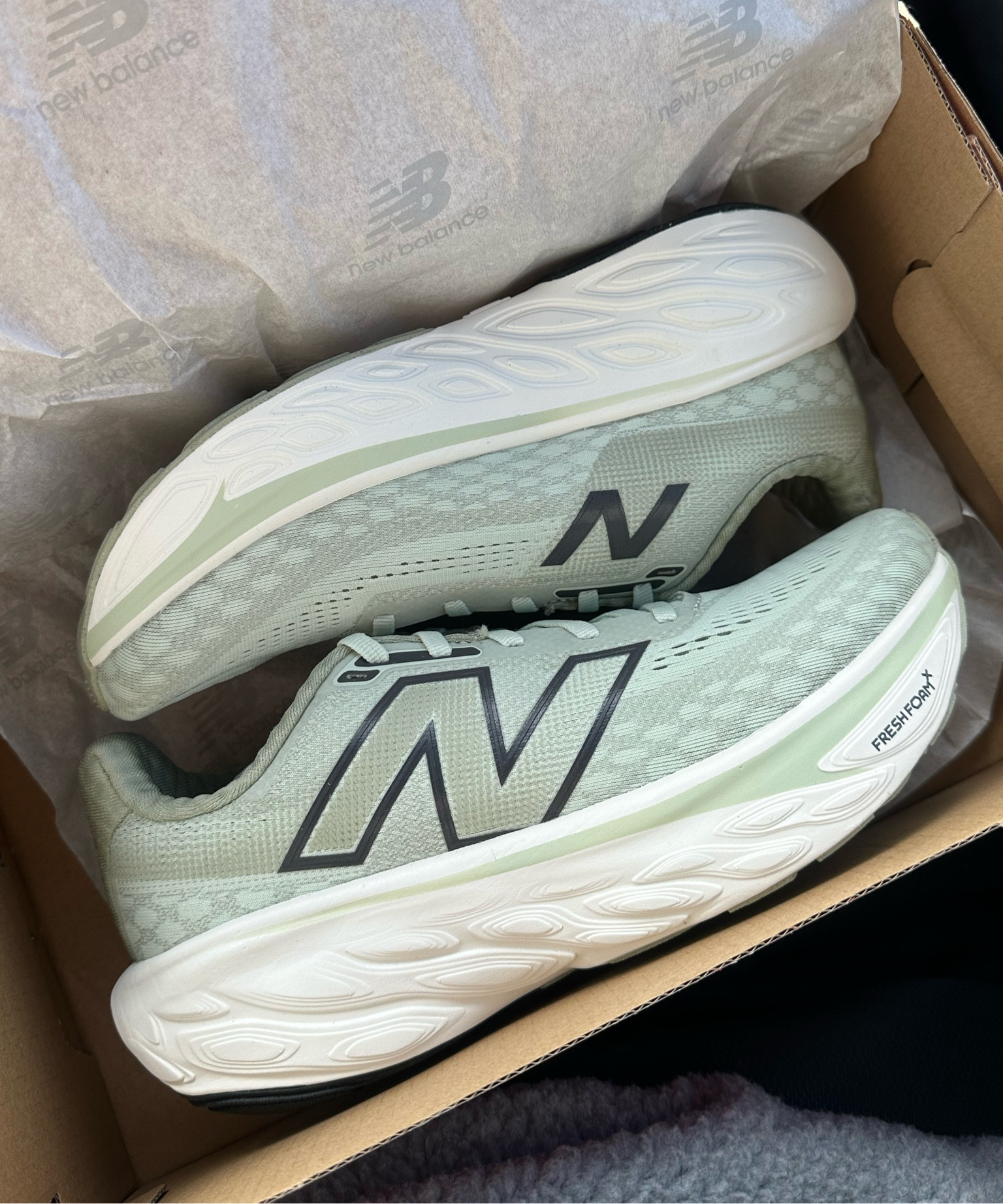 i did sooo much research on which shoes to get for my half marathon training! i ended up going with the new balance 1080s & so far i LOVE them! i had my foot measured & they told me to go up .5 to one full size for running shoes! i’m always a 5.5 or 6 & went with 6.5 & so far they feel amazing. 

#LTKShoeCrush #LTKActive #LTKFitness