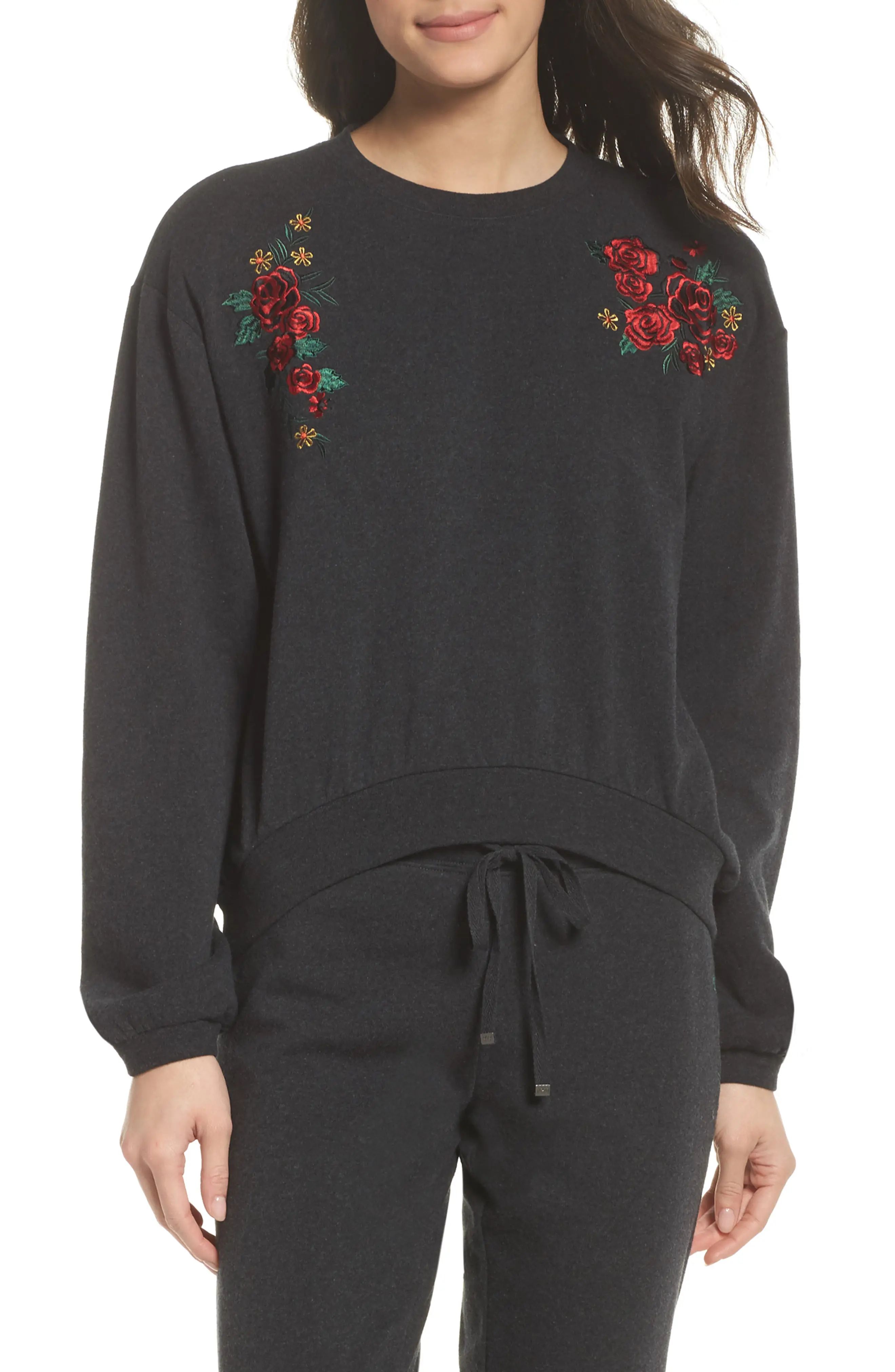 Embroidered Sweatshirt | Nordstrom