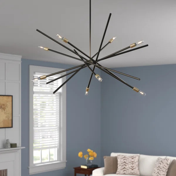 Pondview 8 - Light Dimmable Sputnik Sphere Chandelier | Wayfair North America