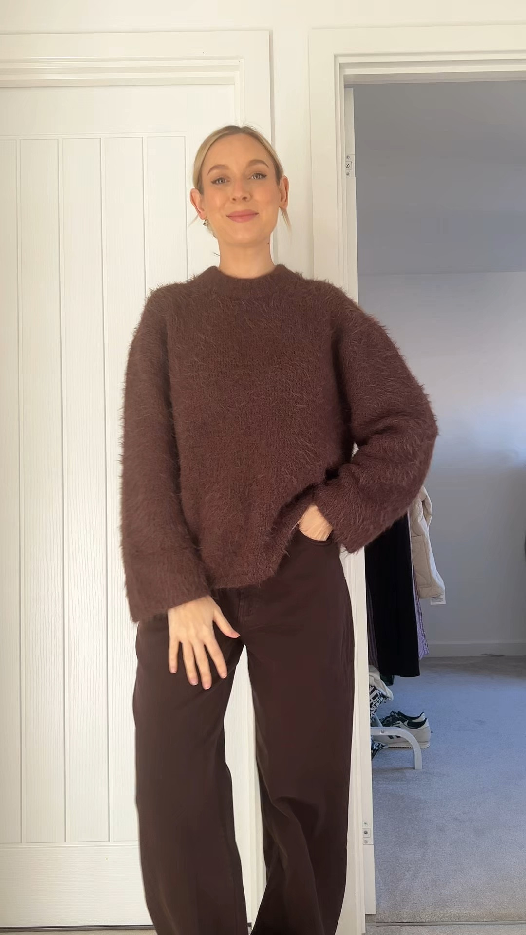 Tonal browns for today 🤎🐆✨ day 8 of 100 days of pregnancy outfits x

#LTKuk #LTKmaternity #LTKstyletip