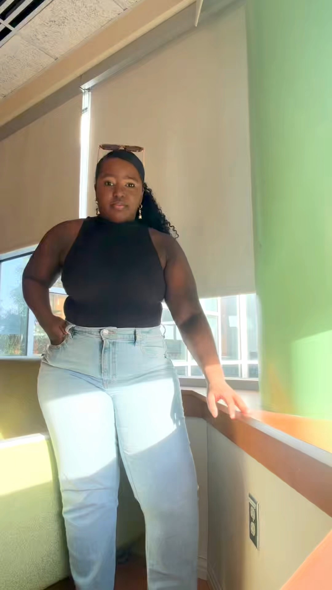 A curve-friendly jean you'll be reaching for all summer from American Eagle 🤍

As someone who often has to buy Curve Love denim because regular jeans can gap at the waist, I was pleasantly surprised by these. They have just the right amount of stretch and room through the hips and waist without feeling restrictive.

I also love the straight-leg fit. I paired it with a black mock neck bodysuit, they create an elevated yet casual look that's easy to wear all season.

For sizing reference: I'm 5'2" and wearing a size 12 (31) in AE Stretch Super High-Waisted Straight Jean

curve friendly jeans, American Eagle jeans, high waisted jeans, straight leg jeans, American eagle, jeans and bodysuit outfit

#LTKootd #LTKMidsize #LTKSaleAlert