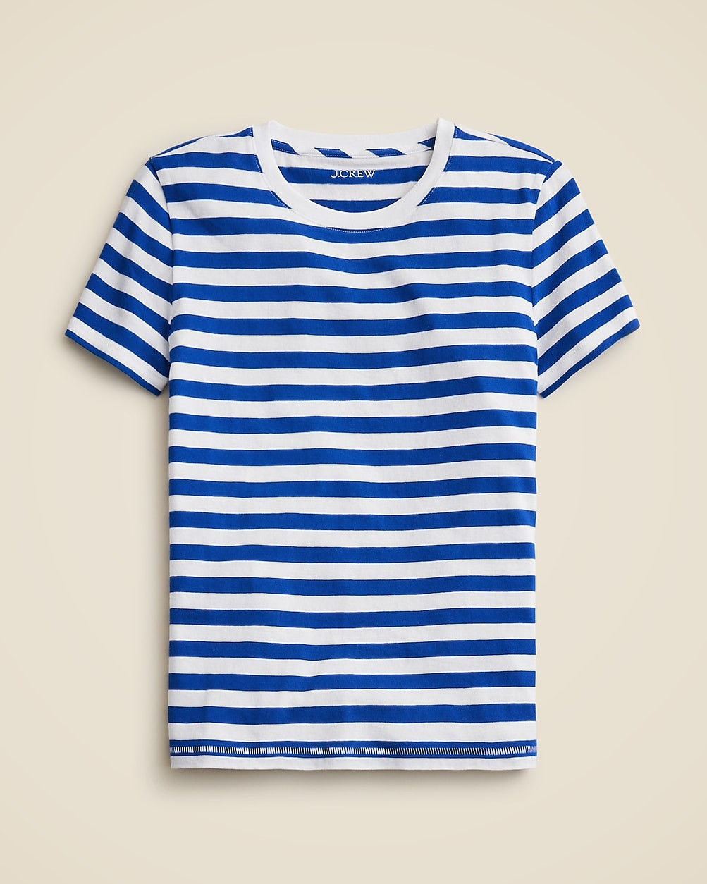 Vintage jersey classic-fit crewneck T-shirt in stripe | J. Crew US