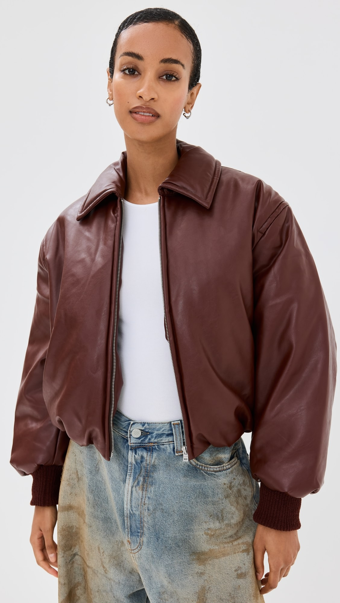 Coated Bomber Jacket | Shopbop