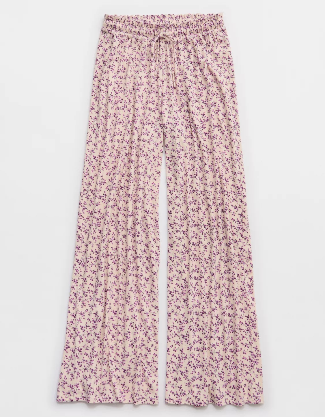 Aerie Off-Duty Pointelle Trouser PJ | Aerie