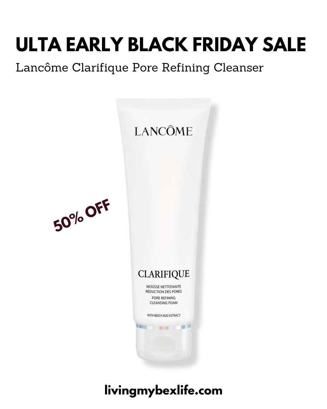 50% off Lancome Clarifique at Ulta's early Black Friday sale  

 #LTKgrwm #LTKmorningroutine #LTKselfcare