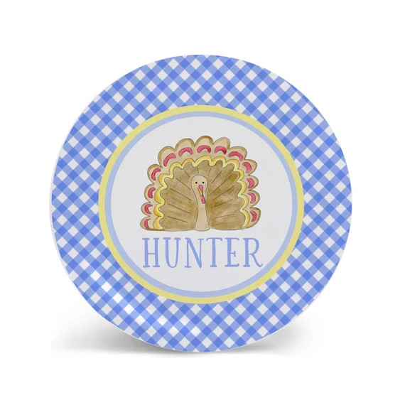 Thanksgiving Personalized Kid Plate Custom Child Plate Toddler - Etsy | Etsy (US)