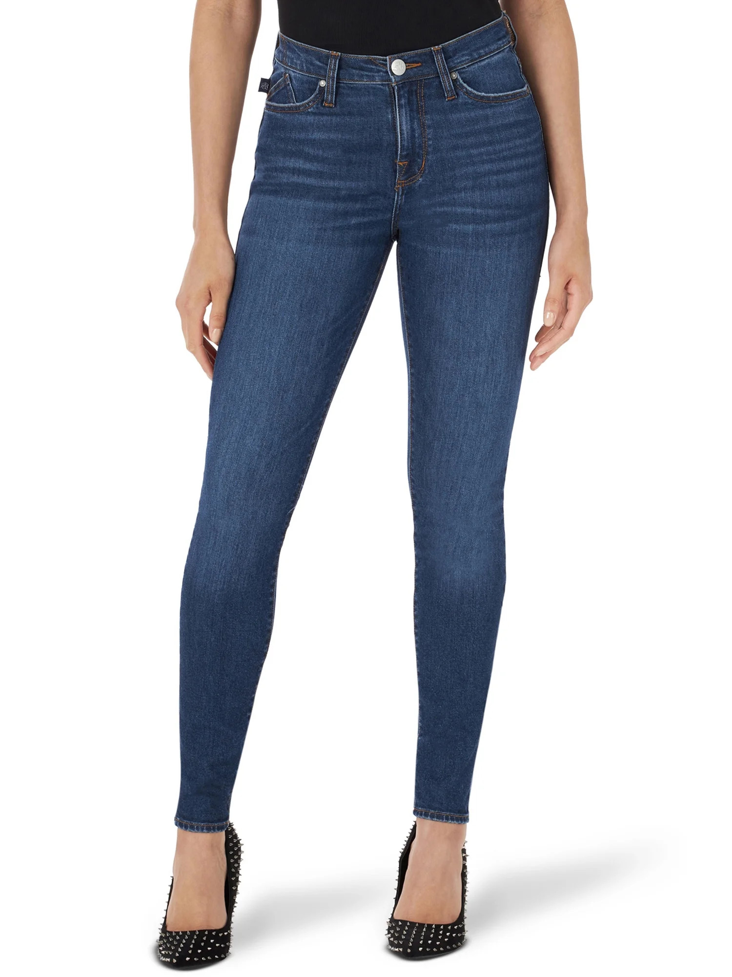 Rock & Republic Women's High Roller High Rise Skinny Jean | Walmart (US)