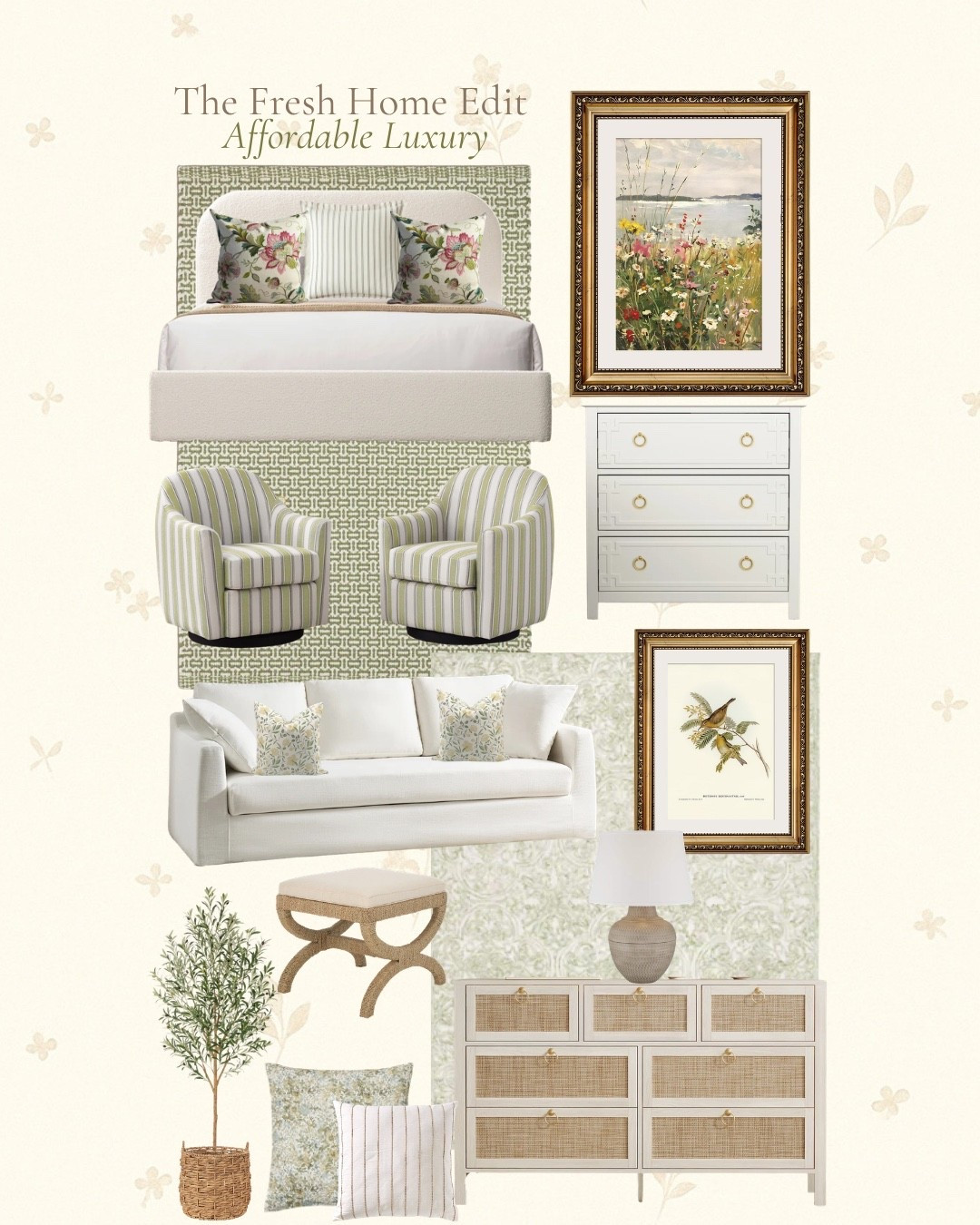The Fresh Home Edit! 
Affordable Luxury!

#LTKHome