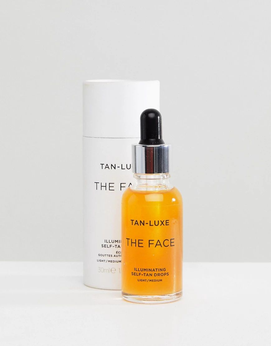 Tan-Luxe The Face Illuminating Self-Tan Drops - Light/Medium 1.01 oz-No color | ASOS (Global)