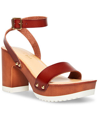 Caprise Wooden Platform Sandals | Macys (US)