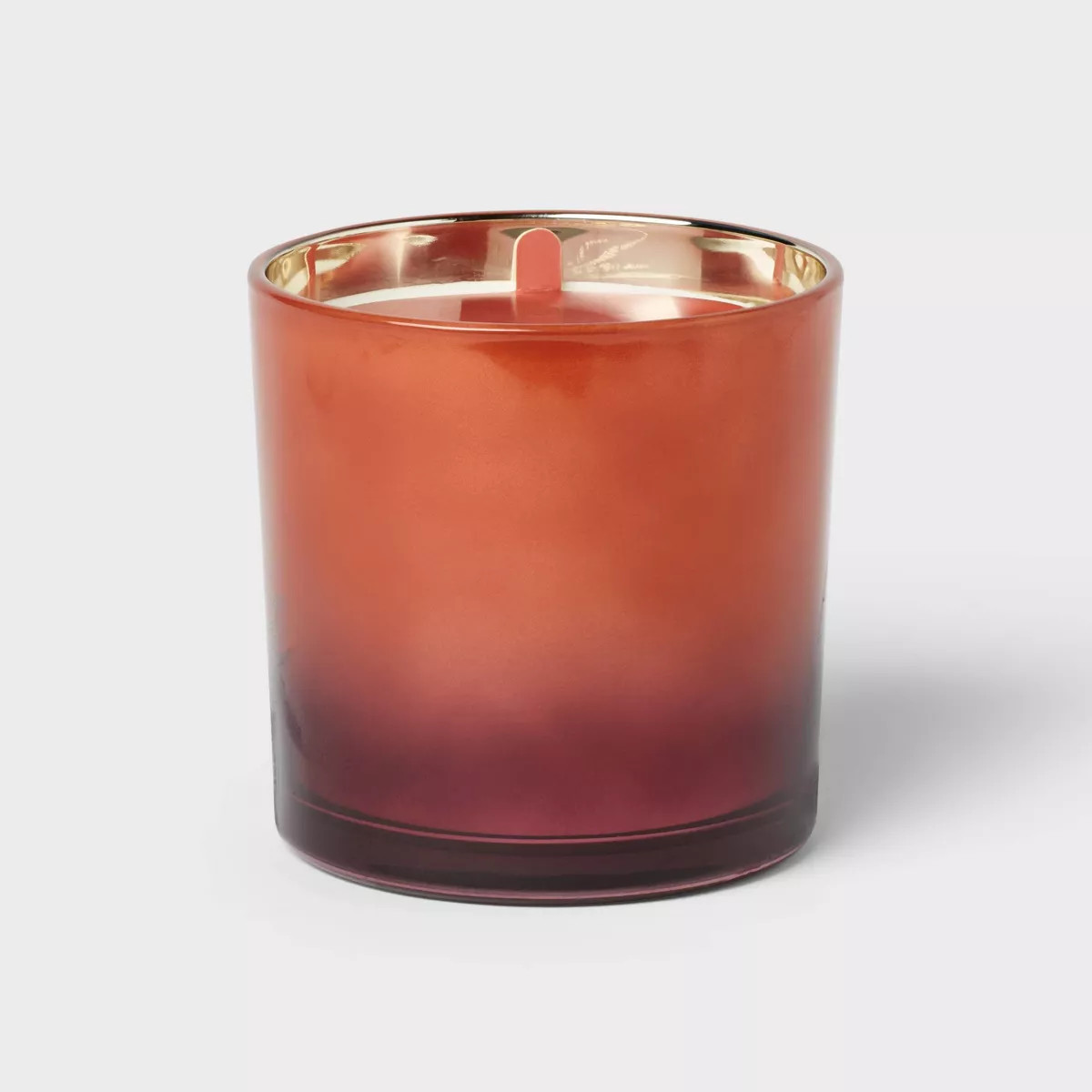 2-Wick Ombre Glass Jar Candle Pumpkin Bourbon 14.5oz - Threshold™ | Target