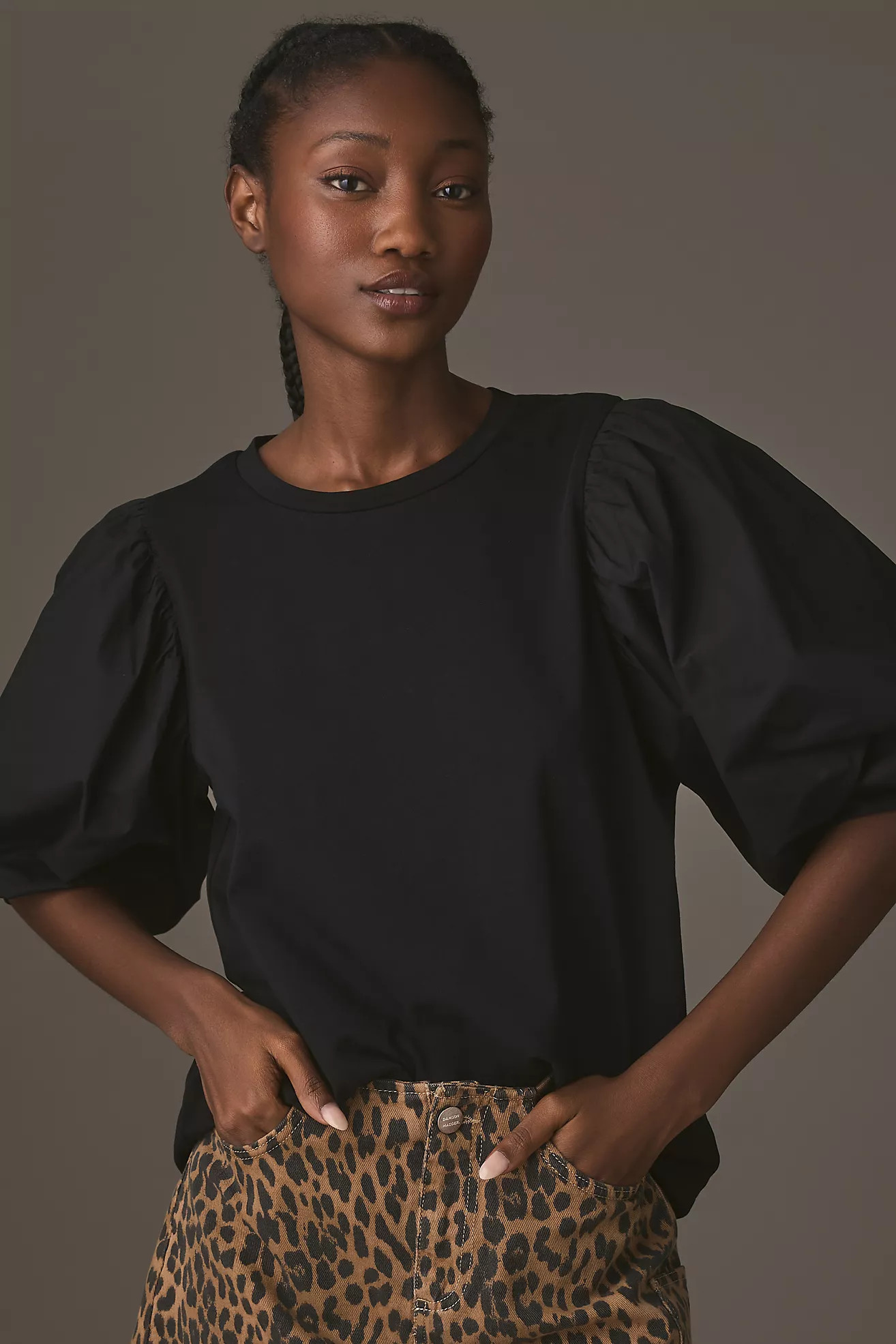 English Factory Puff-Sleeve Top | Anthropologie (US)
