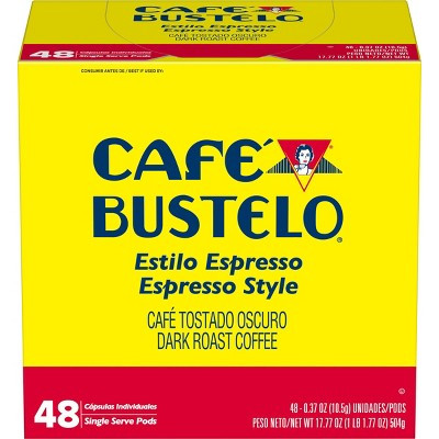 Café Bustelo Espresso Dark Roast Coffee - Keurig K-Cup Pods - 48ct | Target