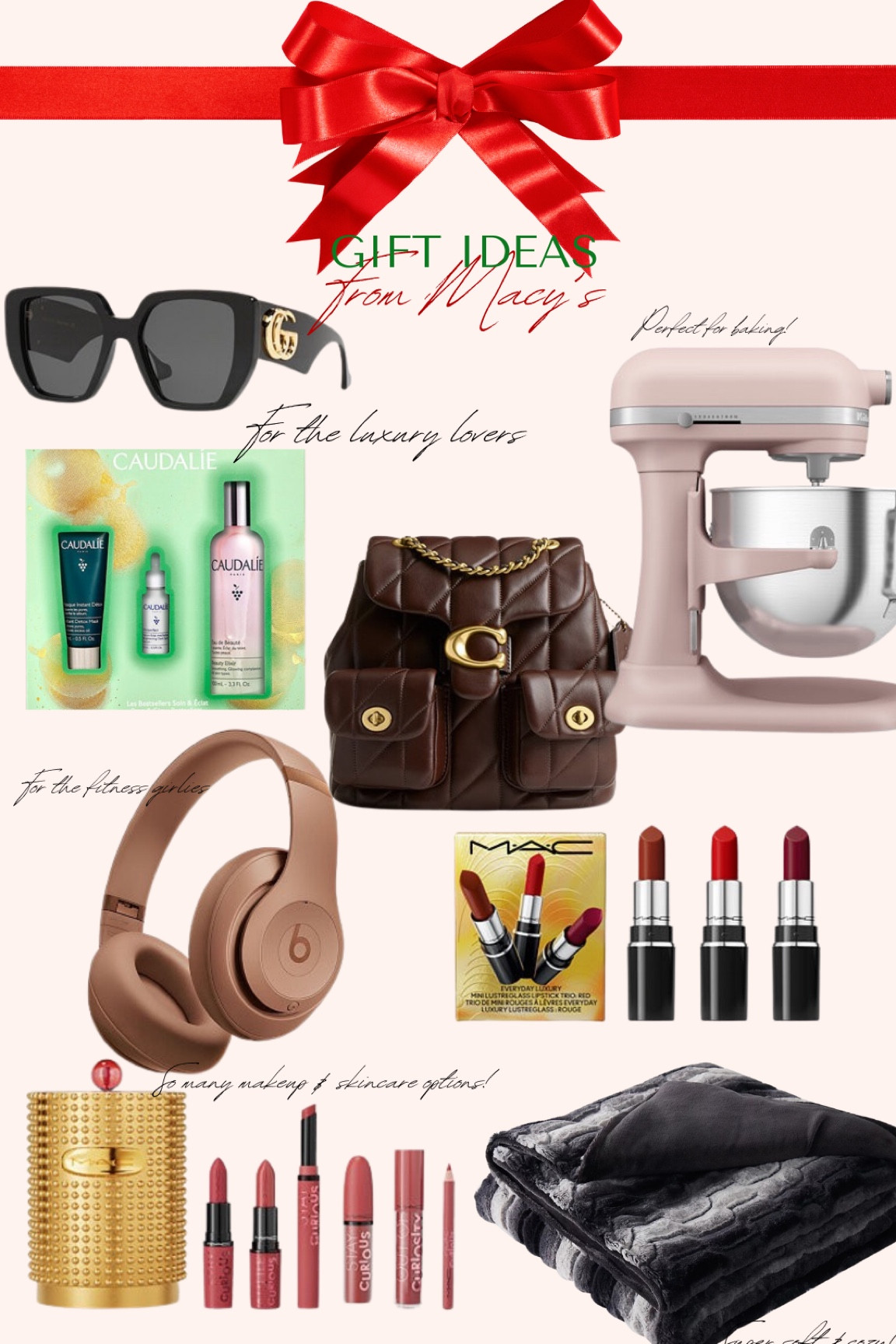 Some of the best luxe gift at @macys and most are on sale and you can get before christmas! I have a lot of these and I love them! #macyspartner #macysgiftfluencer  

#LTKSaleAlert #LTKGiftGuide #LTKHoliday